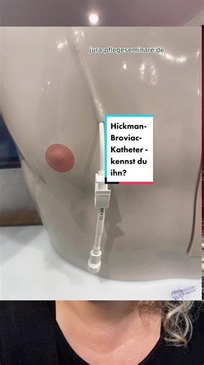 Was ist ein Hickman-Broviac-Katheter?