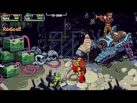 TMNT Shredder's Revenge CO OP 2025 PS5 4K GAMEPLAY Walkthrough\nFun