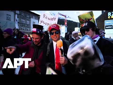 Davos on Fire! Activists Target Trump, Wealthy Elites, and WEF on Eve of Forum | APT
