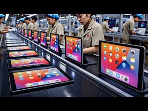 Inside the Apple iPad Processing Factory – How Display Panels Become Million-Dollar Tablets.