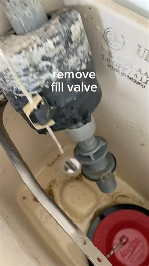 replacing fill valve in toilet