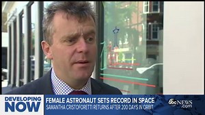 Female Astronaut Sets Record in Space