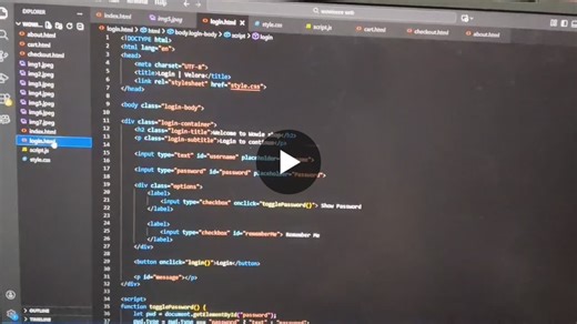 #webdevelopment #html #css #javascript #frontend | Megha Ayyanar