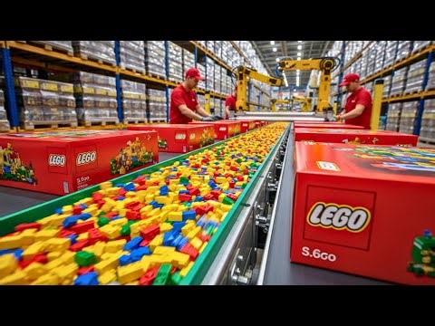FULL PROCESS | Inside the LEGO Factory – How Millions of Bricks Are Made With Perfect Precision