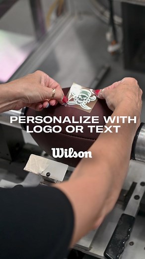 Your Team, Your Ball. Create your own customized Wilson football with personal logos, leather, colors and more at Wilson.com. | Wilson Football