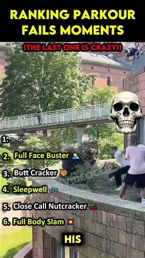 Parkour Ranking Fail Moments