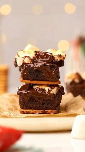 Elite S’mores Brownies 🍫 | 5-Min Microwave Dessert Hack!