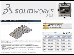 Event Based Motion Studies - SOLIDWORKS 2018 - Professional Simulation -