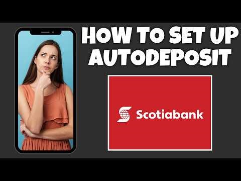 How To Set Up Autodeposit E-Transfers On Scotiabank App | Scotiabank Online Banking Tutorial