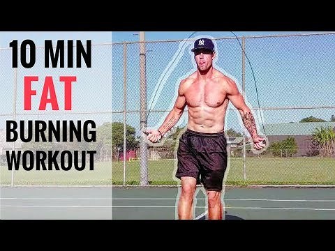 10 Min. Jump Rope Workout To Burn Fat