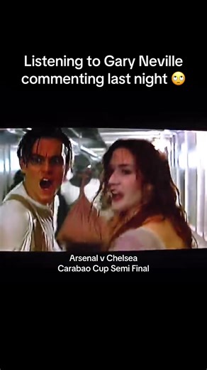 What was he on about? 🤣 #arsenal #carabaocup #commentator #arsenalfc #footballmeme