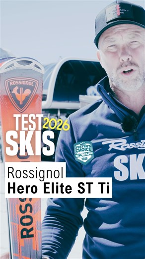 Skieur Magazine | On a testé le ski Rossignol Hero Elite ST Ti 2026👇 Il a séduit les testeurs par son homogénéité et ses performances à la fois accessibles... | Instagram