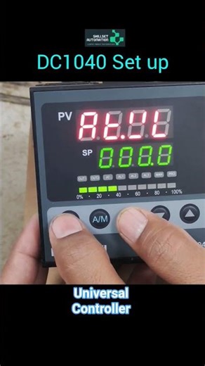 UDC1040 Universal Controller – Parameter Setup Made Easy | Types Explained‪@skillsetautomation‬