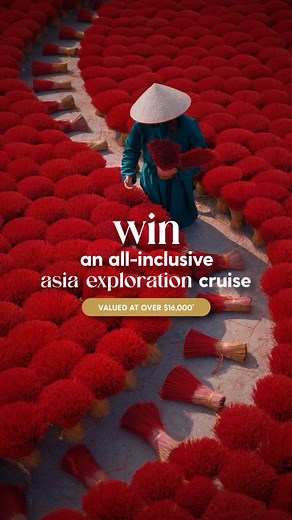 Win an all-inclusive Asia Exploration cruise, valued at over $16,000 🛳️ 🛳️ Onboard Explorations by Norwegian with return flights, 14 night cruise, 2 night Hong Kong hotel stay and MORE ✈️ Enter now for your chance to win 👉 https://bit.ly/4ooo92i T&C's apply | My Cruises