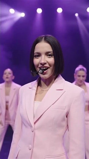 5 Girls In Pink Suit Stole The Show 💖 Perfect Stage Dance #Performance #shorts #viral #viralvideo