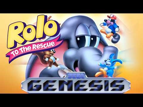 Rolo to the Rescue (1992) Sega Genesis Longplay