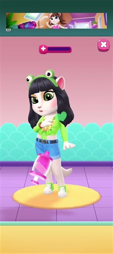 😿😭 ANGELA 😱🩷 #angelafunnymoments #mytalkingangela2