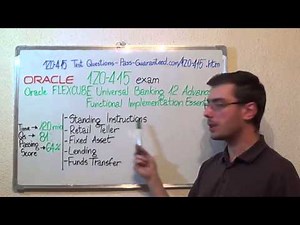 1Z0-415 – Oracle Exam FLEXCUBE Universal Banking Test Functional Questions