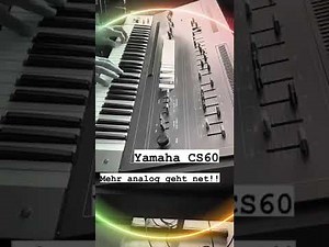 Yamaha CS60 - analog Power!!! #analogsynthesizer #yamahasynths #yamahacs60