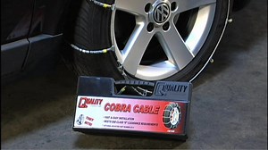 Learn how to install the Cobra cable tire chain | Quality Chain and Cargo Control