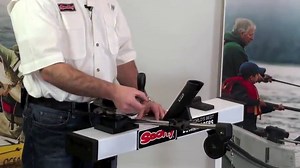 Watch Scotty #1050 Depthmaster Manual Downrigger, Display Packed w/ Rod Holder on Amazon Live