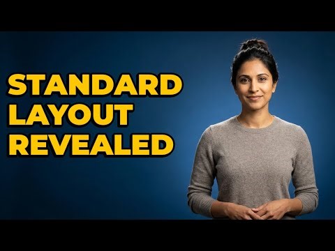 What Is The Standard Layout For A Professional Cover Letter?