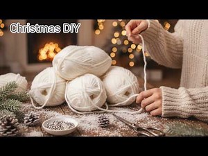 😱 No One Will Guess! New Year's Crafts FROM ORDINARY THREADS! 🧶❄️