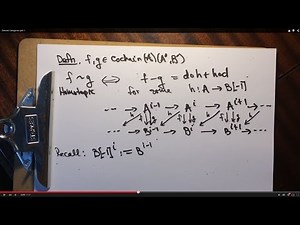 Derived Categories part 1