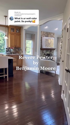 Easy Home Improvement Tips with Revere Pewter by Benjamin Moore