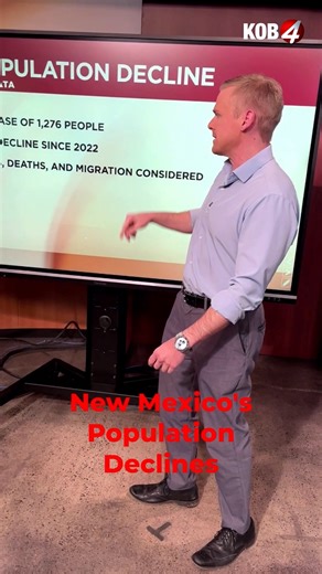 New Mexico's population is dropping based on new census data. Trevor Thompson News is taking a look for us tonight. | KOB 4