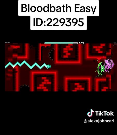 Bloodbath Easy Level By:AlexGD123 #atthespeedoflight #fyp #gdps #gameplay #fypシ゚viral #robtop #games #trending