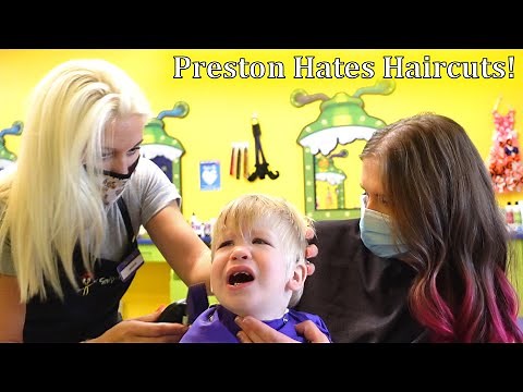 1 Year Old Throws Temper Tantrum Getting Haircut!!!