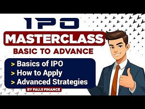 Complete IPO Masterclass 2025 🚀Step by Step IPO Guide | IPO Secrets | Fauji Finance"