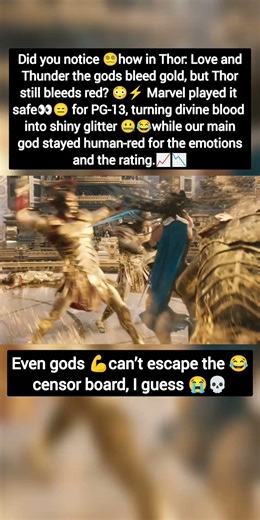 ⚡ Thor: Love and Thunder – The Hidden Blood Trick 😳