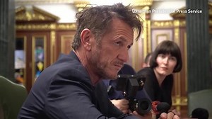 Actor Sean Penn meets Zelenskiy in Kyiv