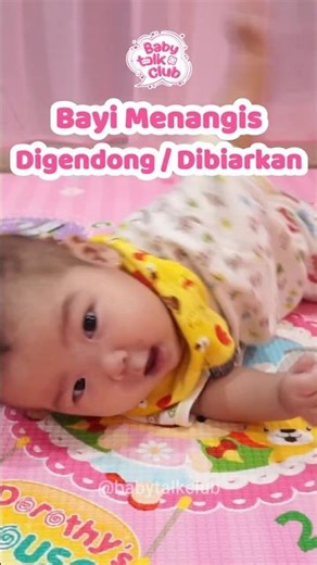 Bayi Sering Digendong vs Dibiarkan Menangis Apa Dampaknya? #tipsparenting #parenting #edukasi #bayi