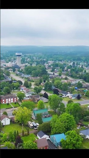 Canada Road Trip# Espanola#Ontario#Canada#aerial# Northern Ontario#city view#landscape#travel