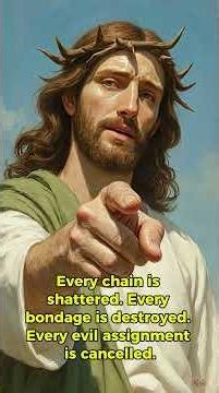 If you feel cursed, blocked, or surrounded by darkness — Jesus is breaking every chain RIGHT NOW.