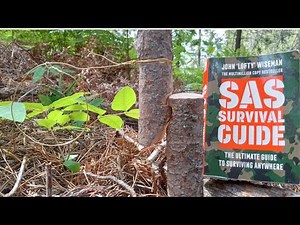How to Make a Spring Pole Snare. SAS Survival Guide Review. Bushcraft Book Club #1