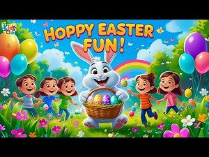 Fun Easter Song for Kids! 🐣 Sing Along with Bunny & Friends
