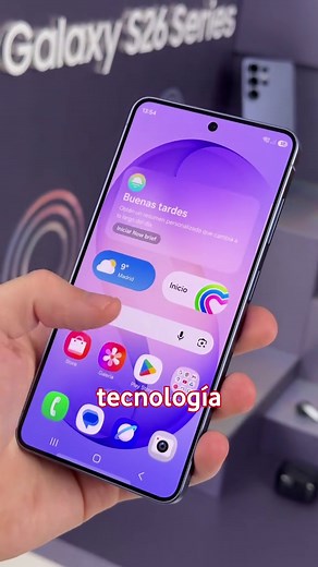 Llega el Galaxy S26 ✨ Más y mejor batería 🔋, memoria 💽 y cámara 📷 con hasta un 20% de descuento y el doble de almacenamiento por ser cliente 😁