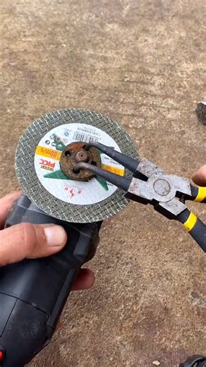 Sharpening a Pencil with a Power Tool Grinder