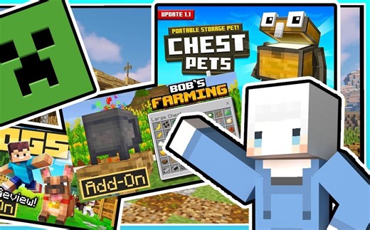 我的世界小白解说Minecraft PE基岩版模组安装教学 Add-on从头教到进入世界