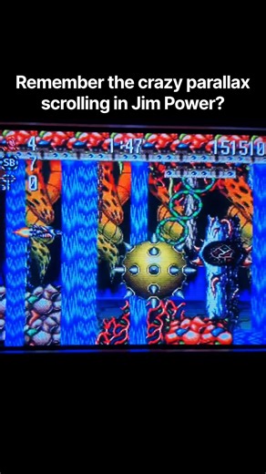 Trying to Survive the Never Ending Cavern in Jim Power SNES