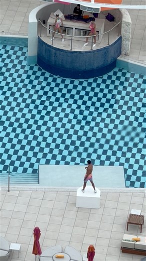 2.2K views · 11 reactions | They’re dancing to an empty pool in Cancun & folks looking like a burrito because it’s 略略略#FunInTheSun #vacationmode #partydontstop #BookIt | Eat Drink Ride Travel & Tours | Facebook