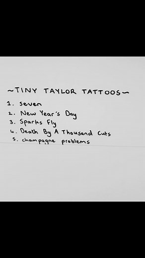 Taylor Swift inspired tattoos! I want one in the future but don't want it to be super obvious 😉🍂 #taylorswift #taylorsversion #tattoos #designs #taylor #thislove #tswift @taylorswift