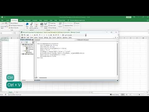 How to Save File based on Cell Value in Excel