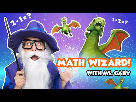 The Math Wizard Learning Adventure with Ms. Gaby | Songs for Kids | Interactive Kids Videos 🪄