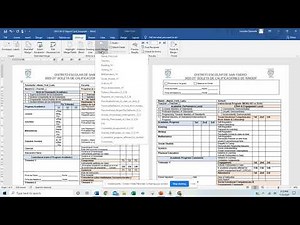 Mail Merge Report Card