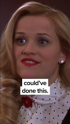 "Happy people just don't shoot their husbands!" - Legally Blonde (2001)